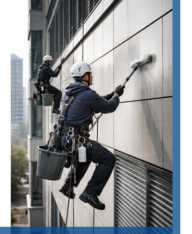 Мойка вентилируемого фасада в Верхней Пышме от 257 р. | ВЫСОТНИК-Врх