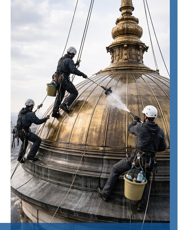 Мойка куполов и шпилей в Верхней Пышме от 8208 р. - заказать | ВЫСОТНИК-Врх