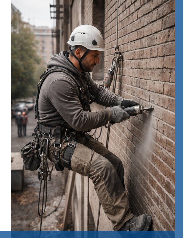 Расшивка кирпичных швов в Верхней Пышме от 616 р. | ВЫСОТНИК-Врх