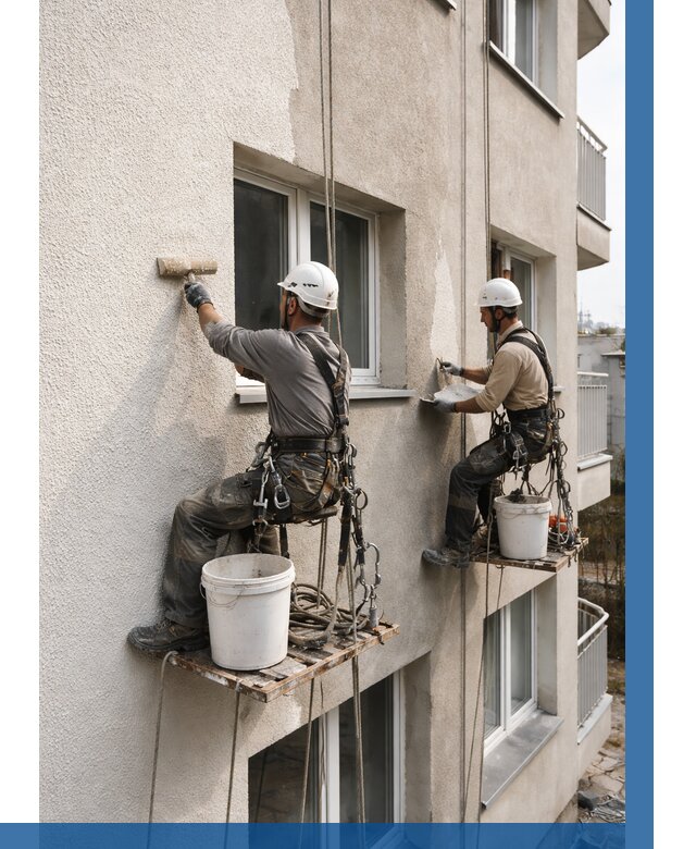 Нанесение короеда на фасад в Верхней Пышме от 462 р. | ВЫСОТНИК-Врх