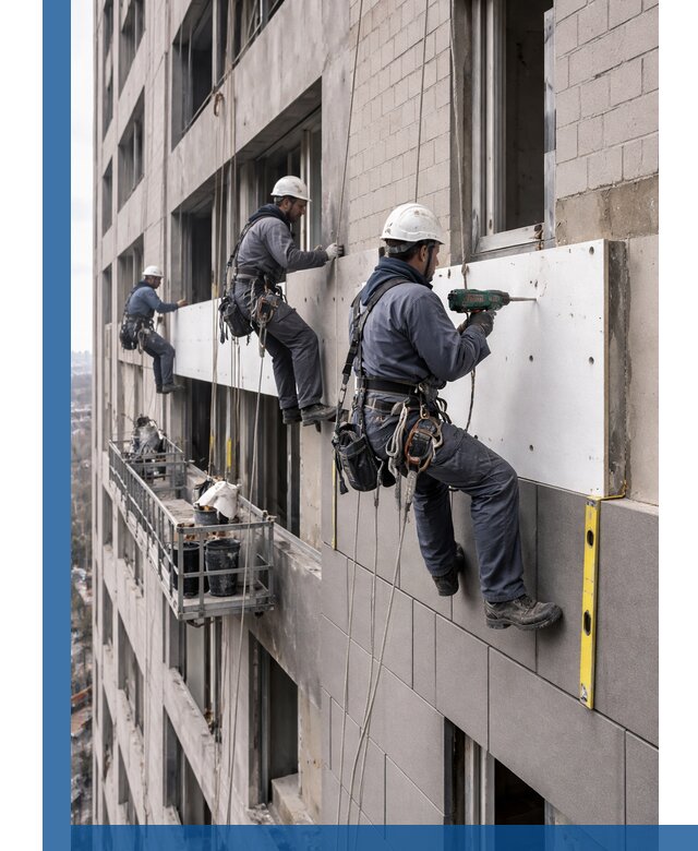 Монтаж фасадных термопанелей высокого качества в Верхней Пышме