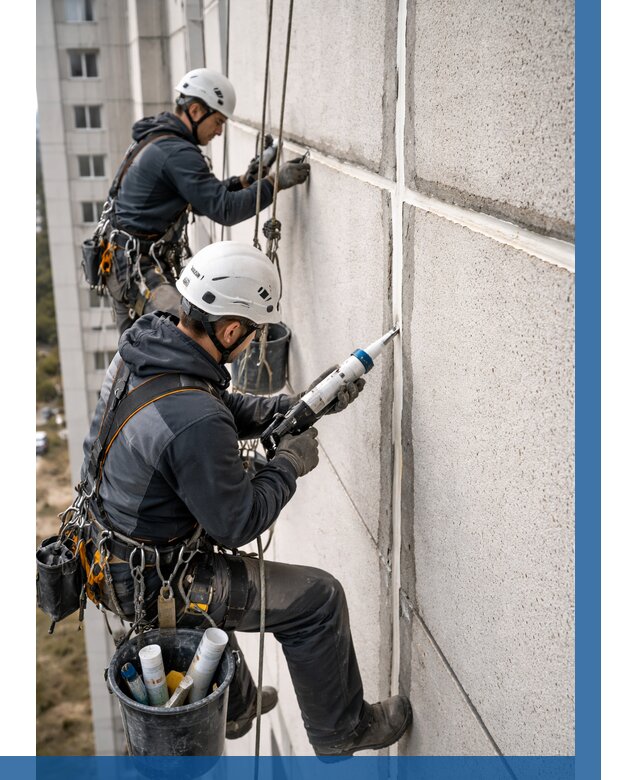 Герметизация межпанельных швов в Верхней Пышме от 718 р. | ВЫСОТНИК-Врх