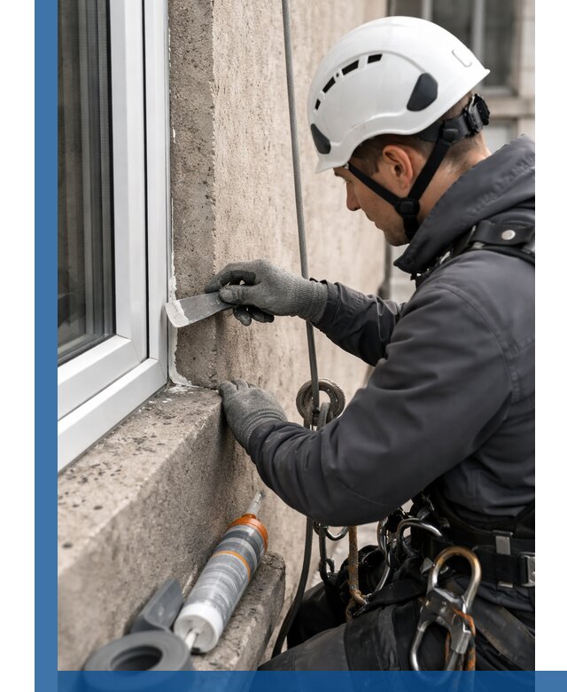 Герметизация монтажных швов окон в Верхней Пышме с гарантией качества