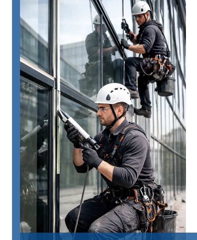 Герметизация витражных швов в Верхней Пышме для зданий и фасадов