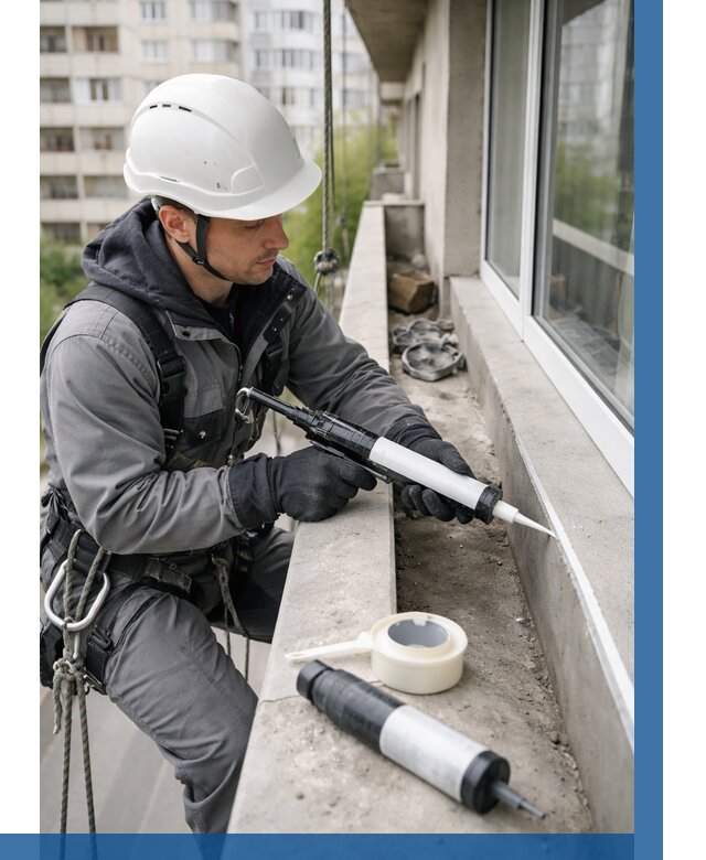 Герметизация швов лоджии в Верхней Пышме от 4617 р. | ВЫСОТНИК-Врх