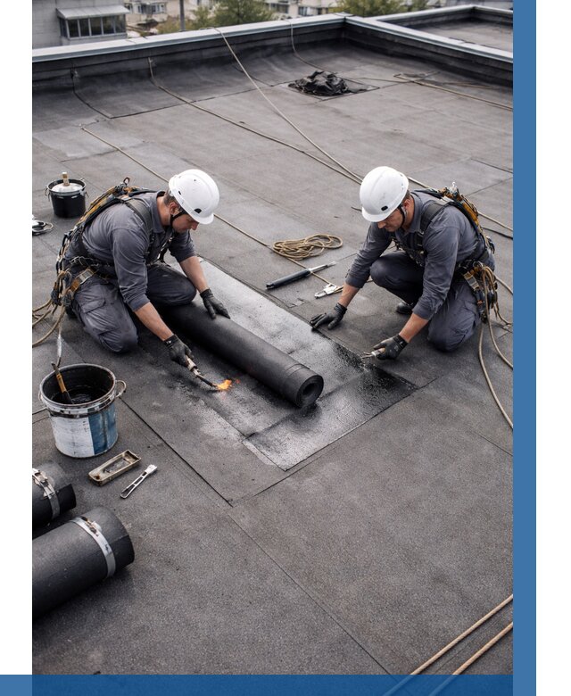 Ремонт мягкой кровли под ключ в Верхней Пышме от 718 р. | ВЫСОТНИК-Врх