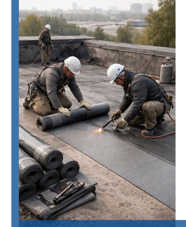 Монтаж мягкой кровли в Верхней Пышме профессионально и надежно