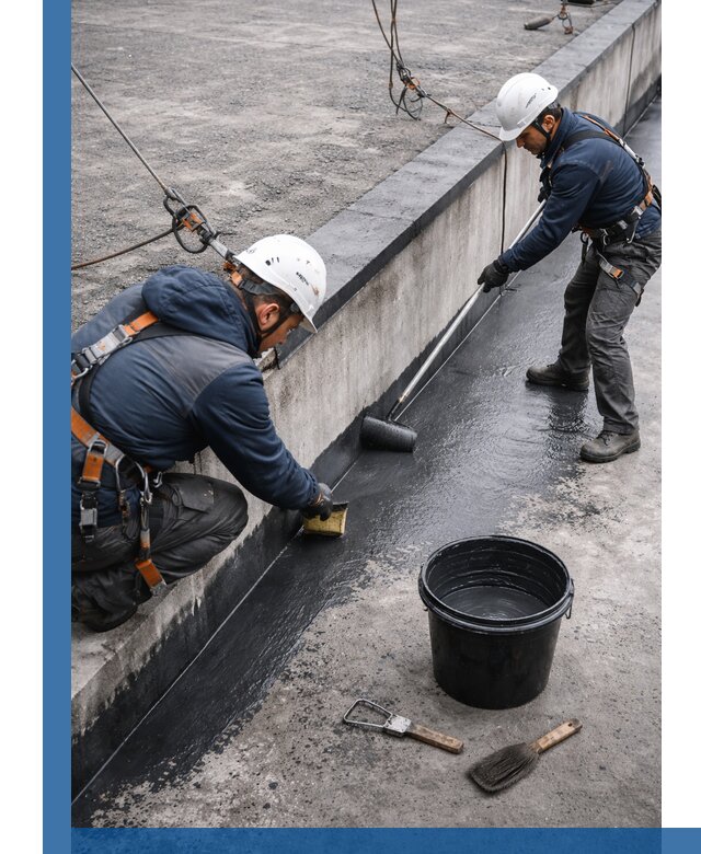 Гидроизоляция кровли жидкой резиной профессионально в Верхней Пышме