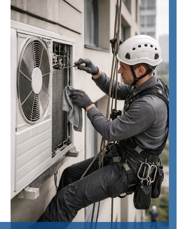 Обслуживание внешнего блока кондиционера в Верхней Пышме от 2770 р.ВЫСОТНИК-Врх