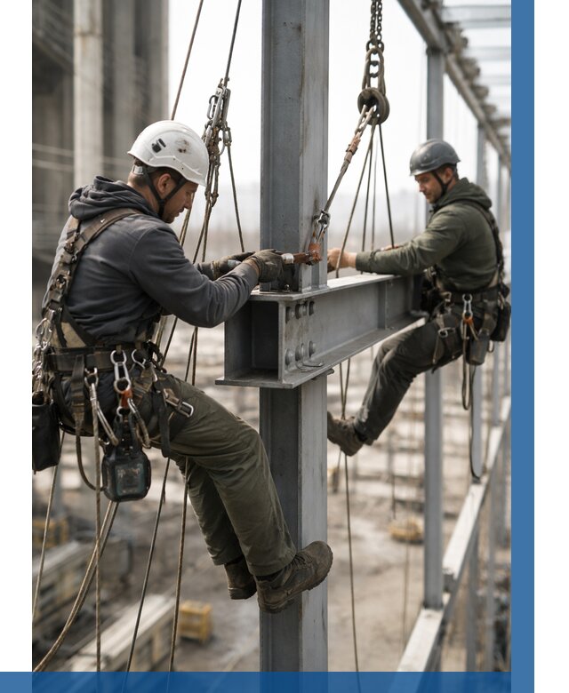 Монтаж металлоконструкций на высоте в Верхней Пышме от 3591 р. | ВЫСОТНИК-Врх