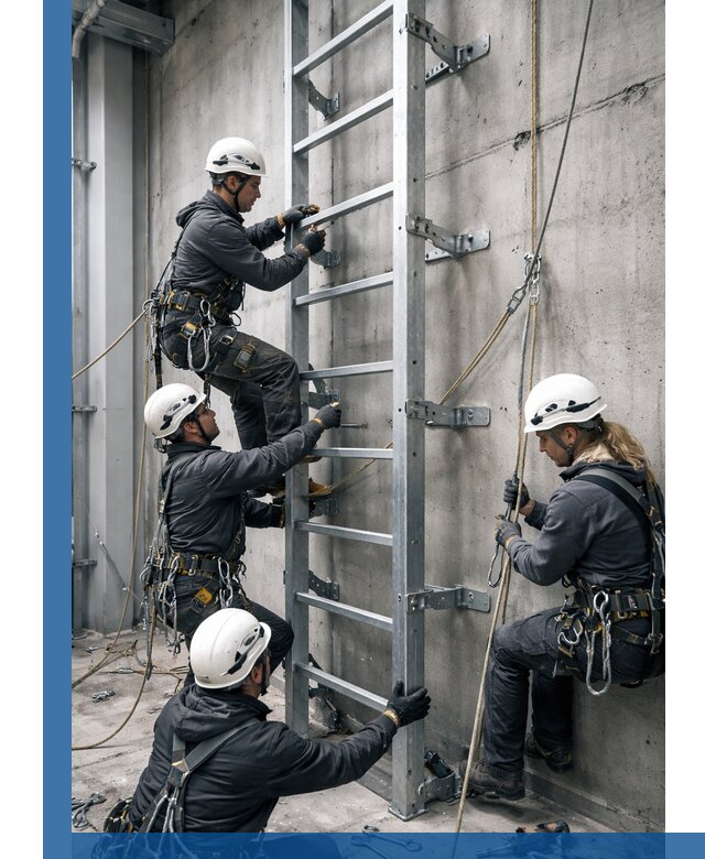 Монтаж металлических лестниц в Верхней Пышме под ключ со гарантией