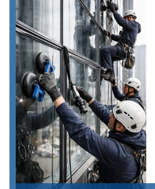 Радиусное остекление фасадов под ключ в Верхней Пышме с гарантиями