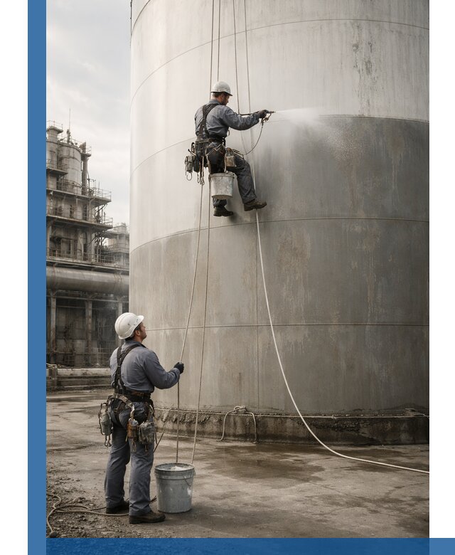 Покраска стальных резервуаров и емкостей в Верхней Пышме профессионально