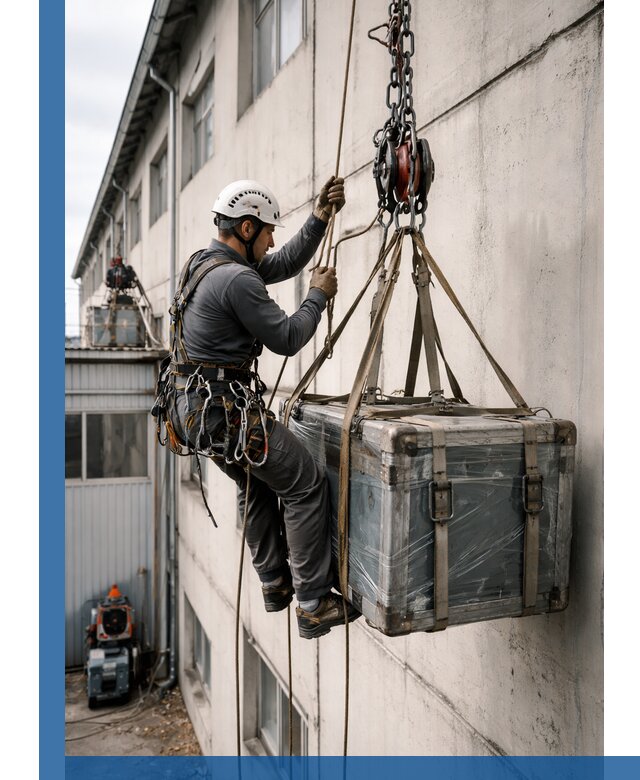 Подъем грузов на высоту в Верхней Пышме для промышленных объектов