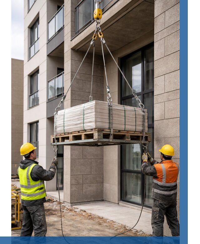 Подъем керамогранита на этаж в Верхней Пышме от 3591 р. | ВЫСОТНИК-Врх