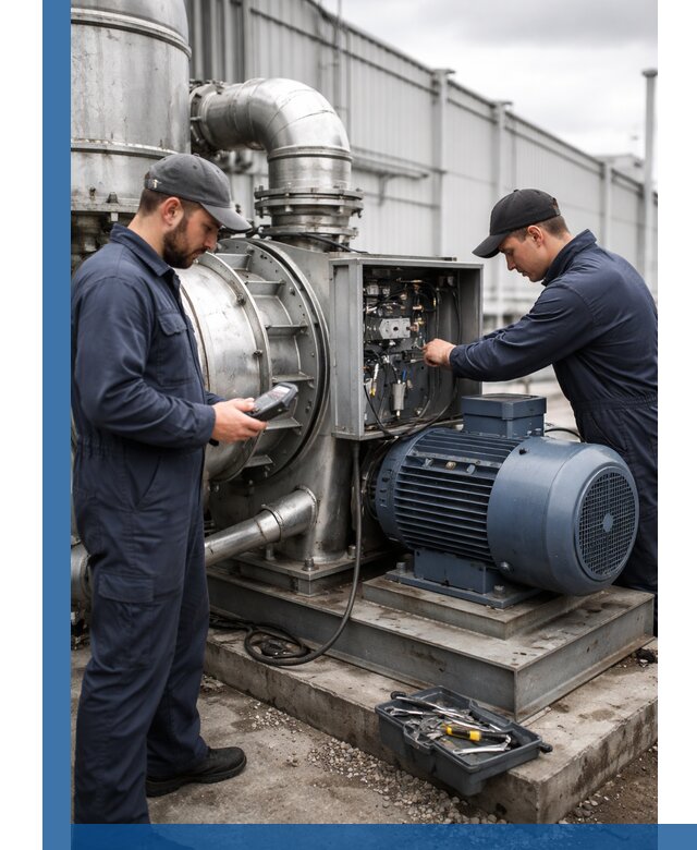 Техническое обслуживание промышленного оборудования в Верхней Пышме