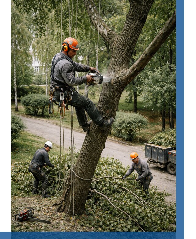 Кронирование деревьев в Верхней Пышме от 6669 р. | ВЫСОТНИК-Врх