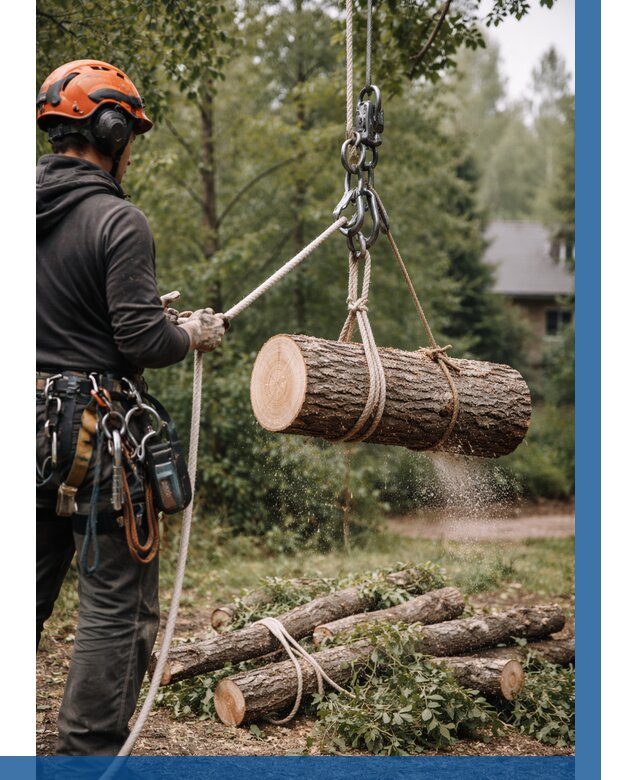 Валка деревьев частями в Верхней Пышме от 7695 р. | ВЫСОТНИК-Врх