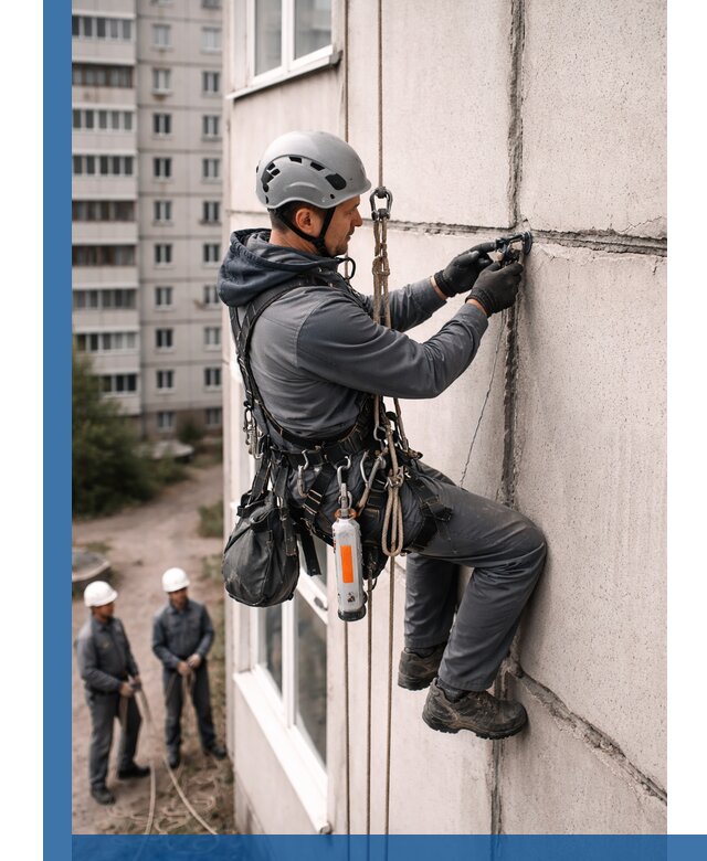 Обследование межпанельных швов и герметизация в Верхней Пышме